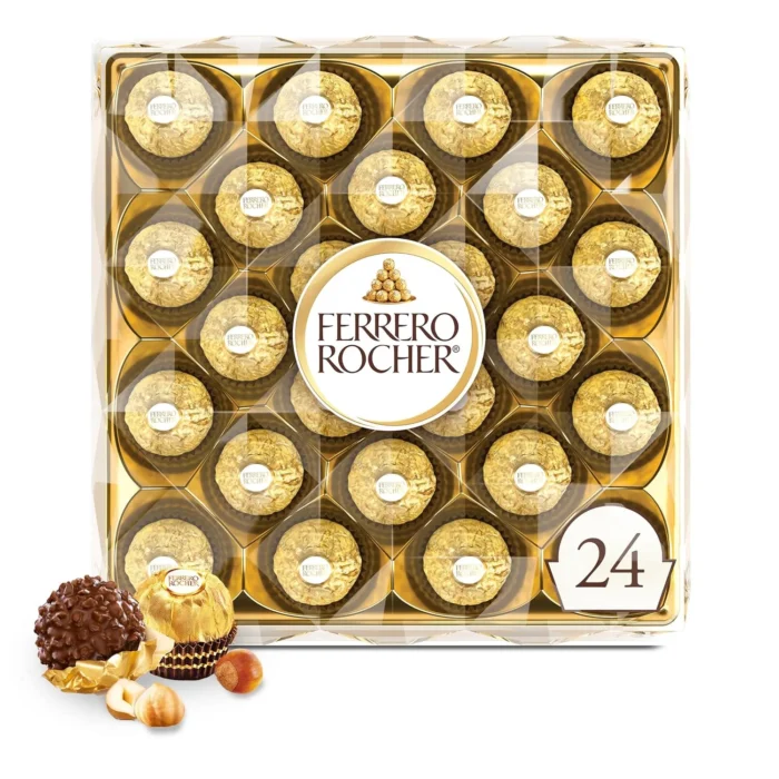 Farrero Rocher chocolate box with 24 pieces