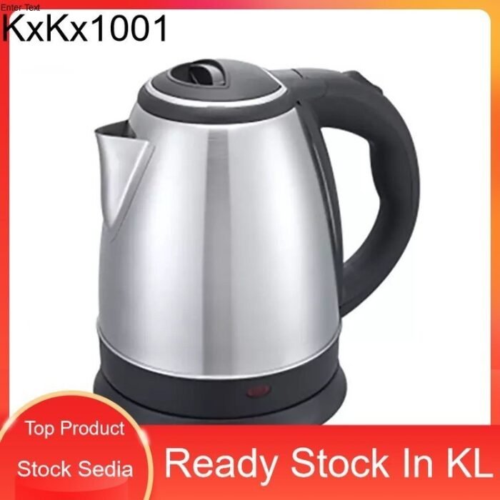 2 - liter Stainless Steel Electric Kettle Ketel Teko Jug Cerek Elektrik Tea maker with hot water function Pemanas air panas