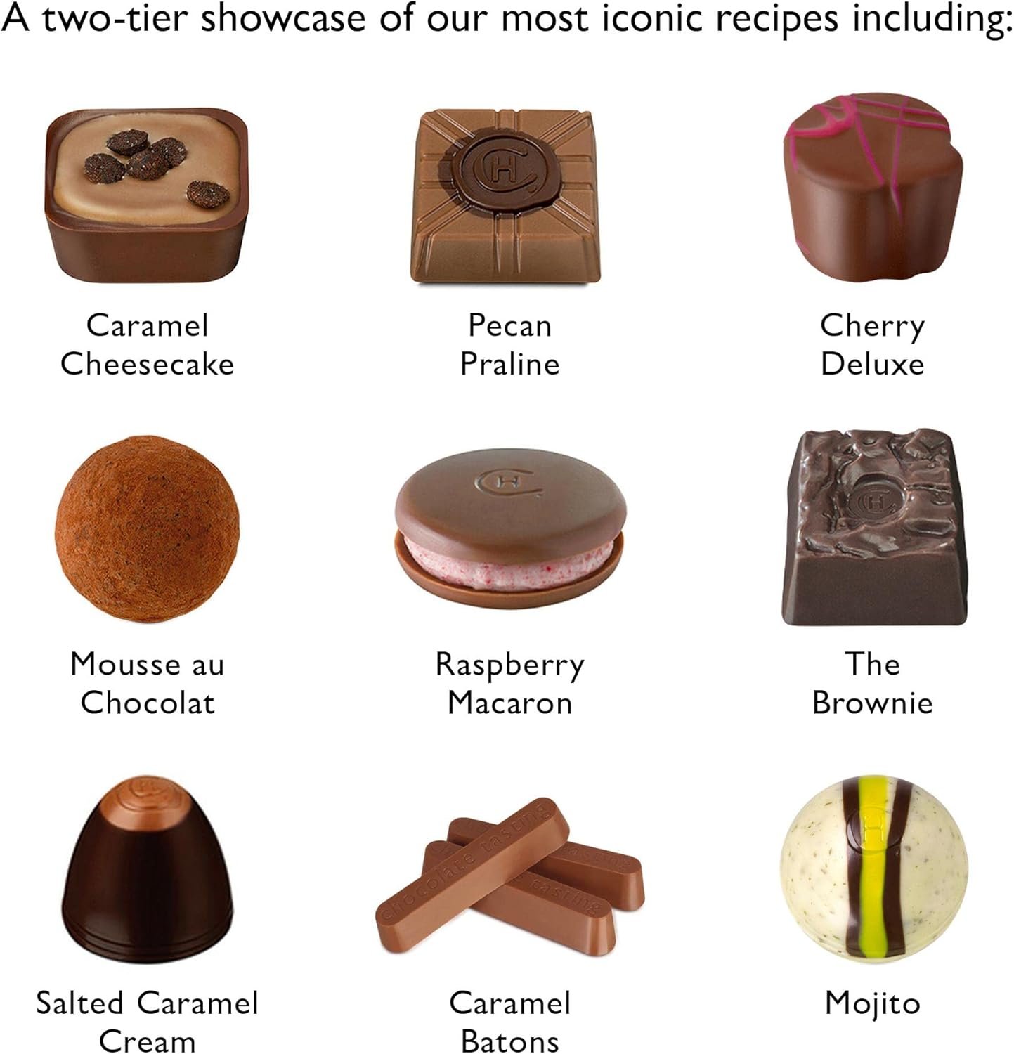 【Limited-Time Offer】Hotel Chocolat Classic Chocolate Gift Box, 600g – Contains 61 Pieces of Milk Chocolate, White Chocolate & Dark Chocolate, Large Birthday Gift Box - Image 3