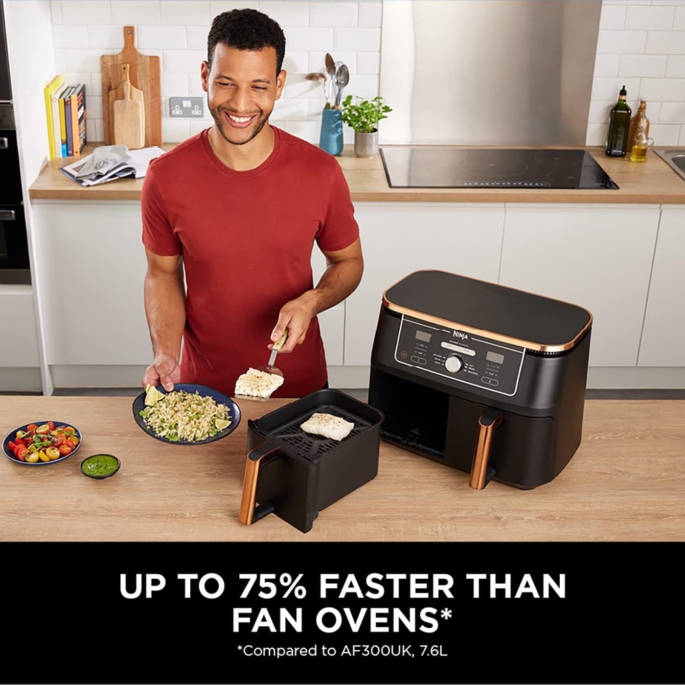 Special Promotion - Foodi Dual-Zone Digital Air Fryer, 2 Drawers, 7.6L, 4-in-1 - Image 6