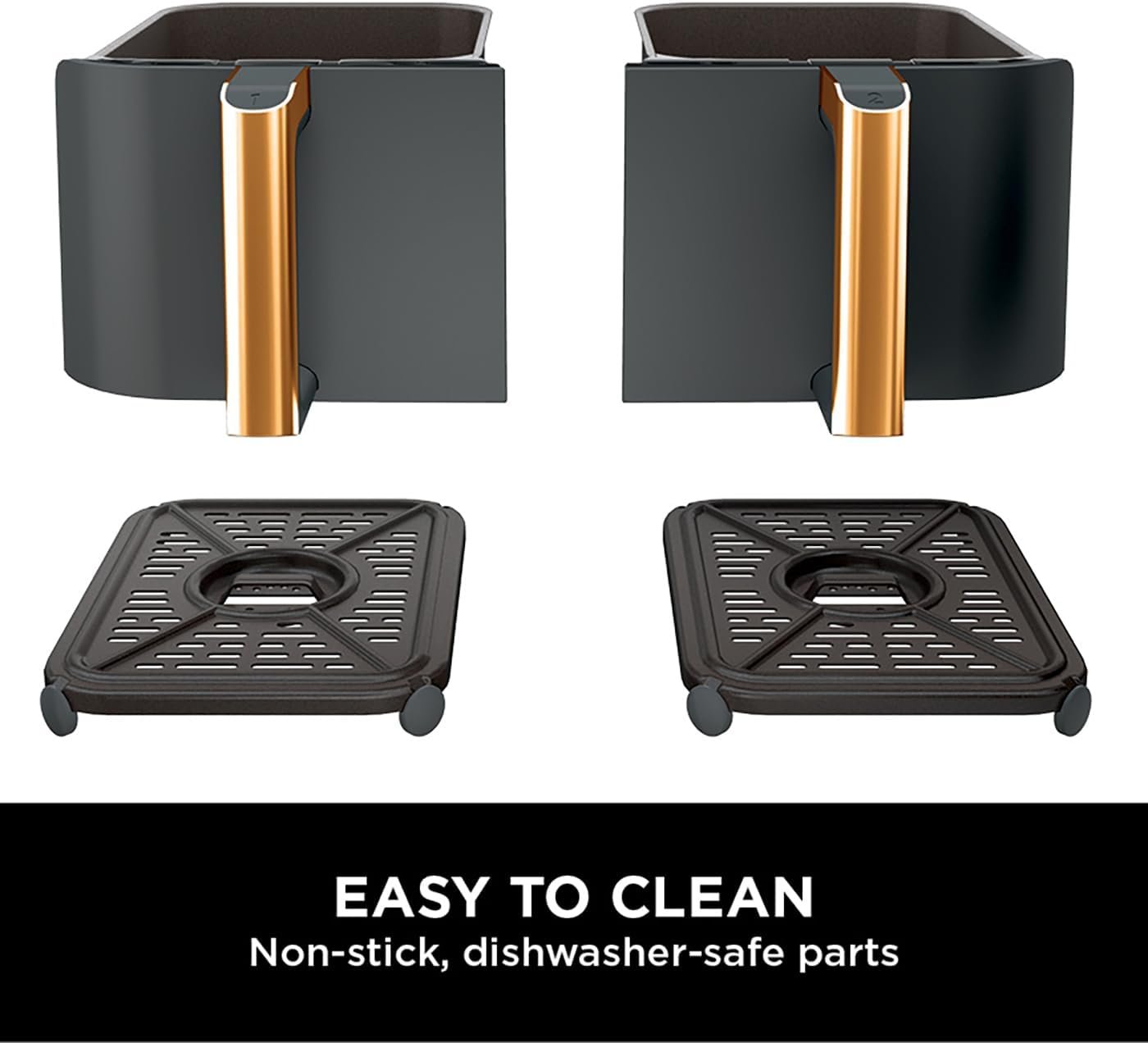 Special Promotion - Foodi Dual-Zone Digital Air Fryer, 2 Drawers, 7.6L, 4-in-1 - Image 7