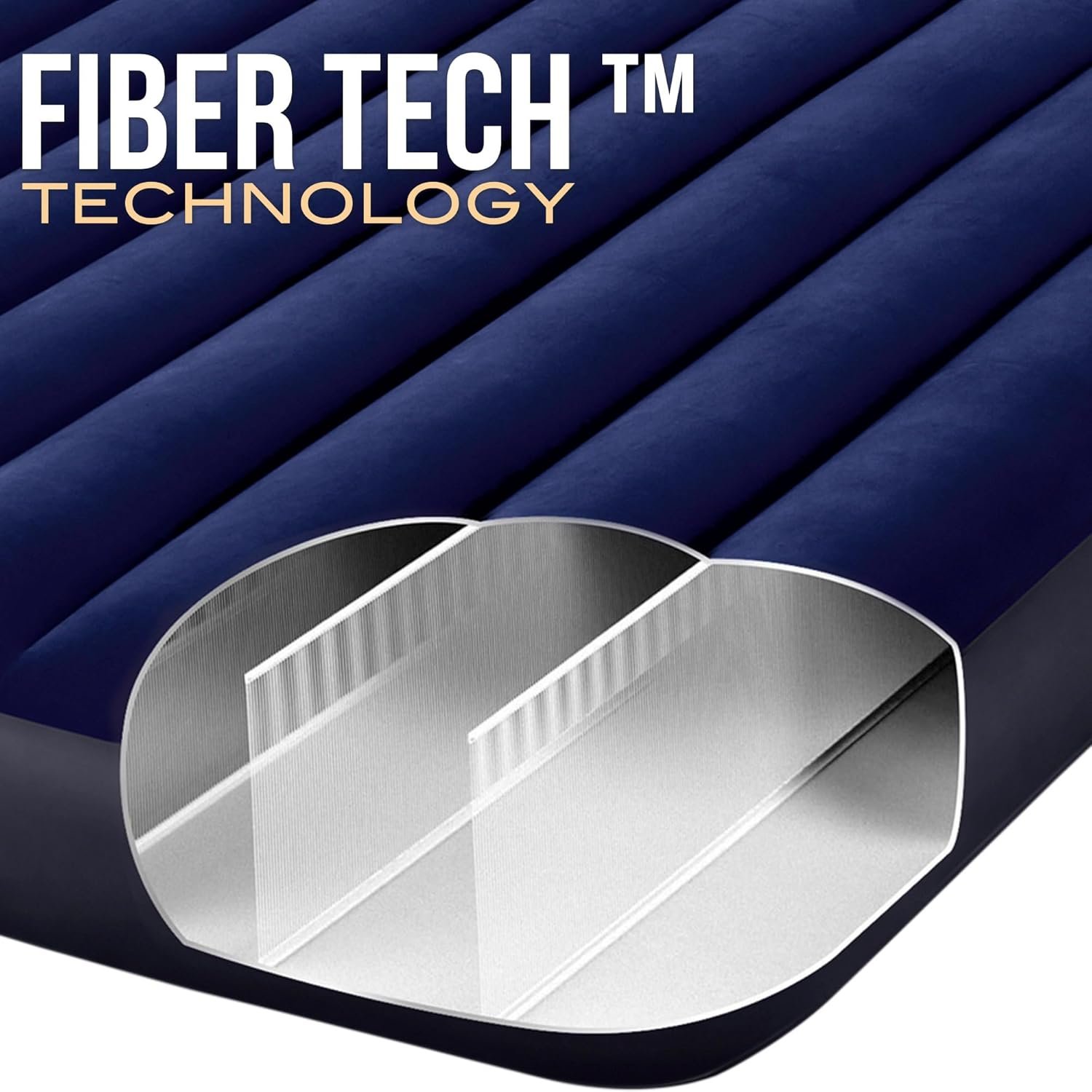 Intex Classic Downy Blue Dura-Beam Serie Twin Luftbett - Image 31