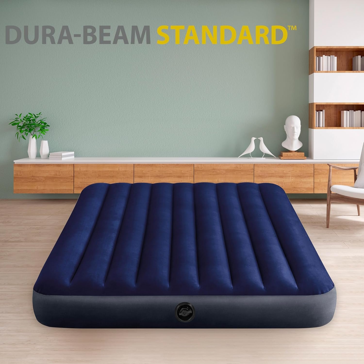 Intex Classic Downy Blue Dura-Beam Serie Twin Luftbett - Image 9