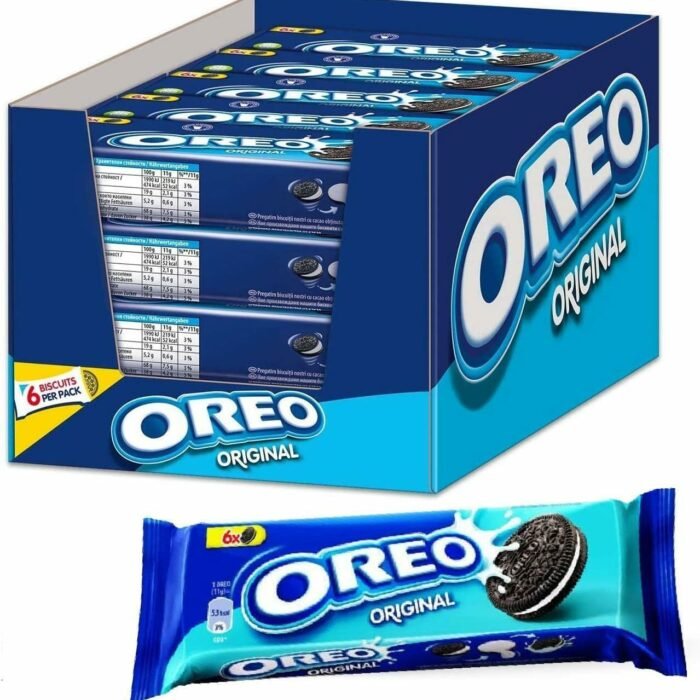 【Limited-Time Offer】Oreo Original Flavor Cookies - 20 Packs (6 Pieces per Pack)