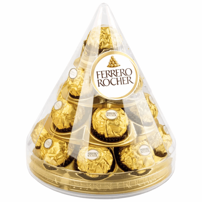 【Limited-Time Offer】Ferrero Christmas Chocolate Gift Tube - 7.5 oz