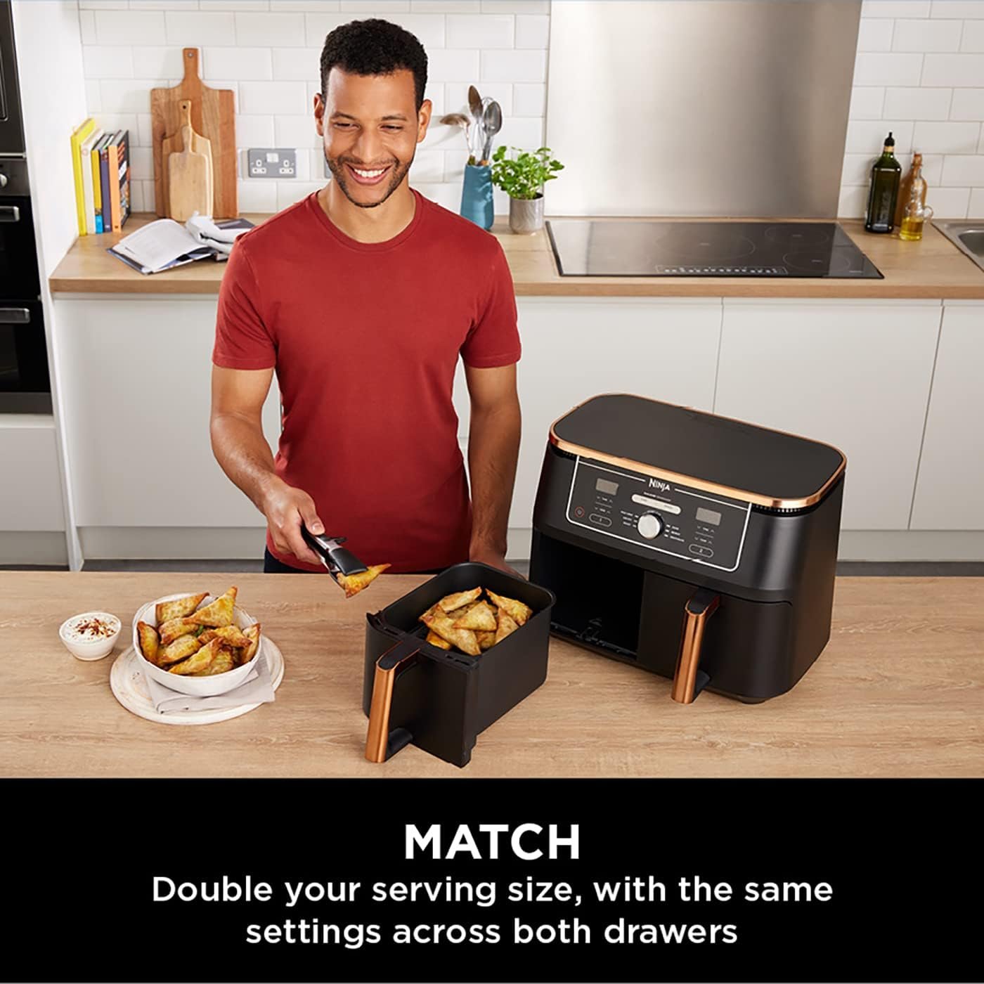 Special Promotion - Foodi Dual-Zone Digital Air Fryer, 2 Drawers, 7.6L, 4-in-1 - Image 8