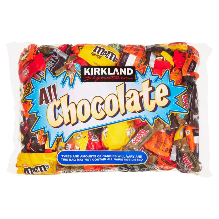 Kirkland Signature chocolate bagged variety pack, 2.55 kilograms