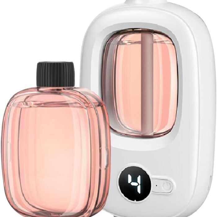 LCD Aromatherapy Machine Air Freshener Automatic Sprayer Essential Oil Perfume Diffuser Dormitory Dormitory Deodorizer Easy to Use B