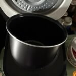 Rice Robot Personal Rice Cooker. PFAS-free. Nonstick. 1 Quart Capacity. with Stainless Steel Steamer Tray. Measuring Cups. Recipe Book with 60 Recipes. and Serving Spoon. As Seen On TV photo review