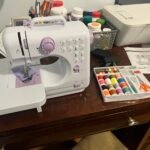 Mini Sewing Machine for Beginners. Portable Electric Sewing Machine with Dual Speed. 12 Built-in Stitches. Foot Pedal. and Accessories Kit for Home DIY Projects & Gift photo review