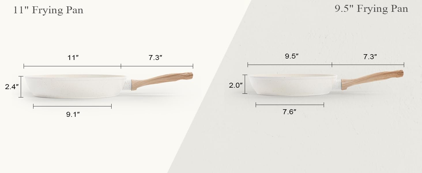 【One - Day Only】17 - Piece Non - stick Cookware Set。