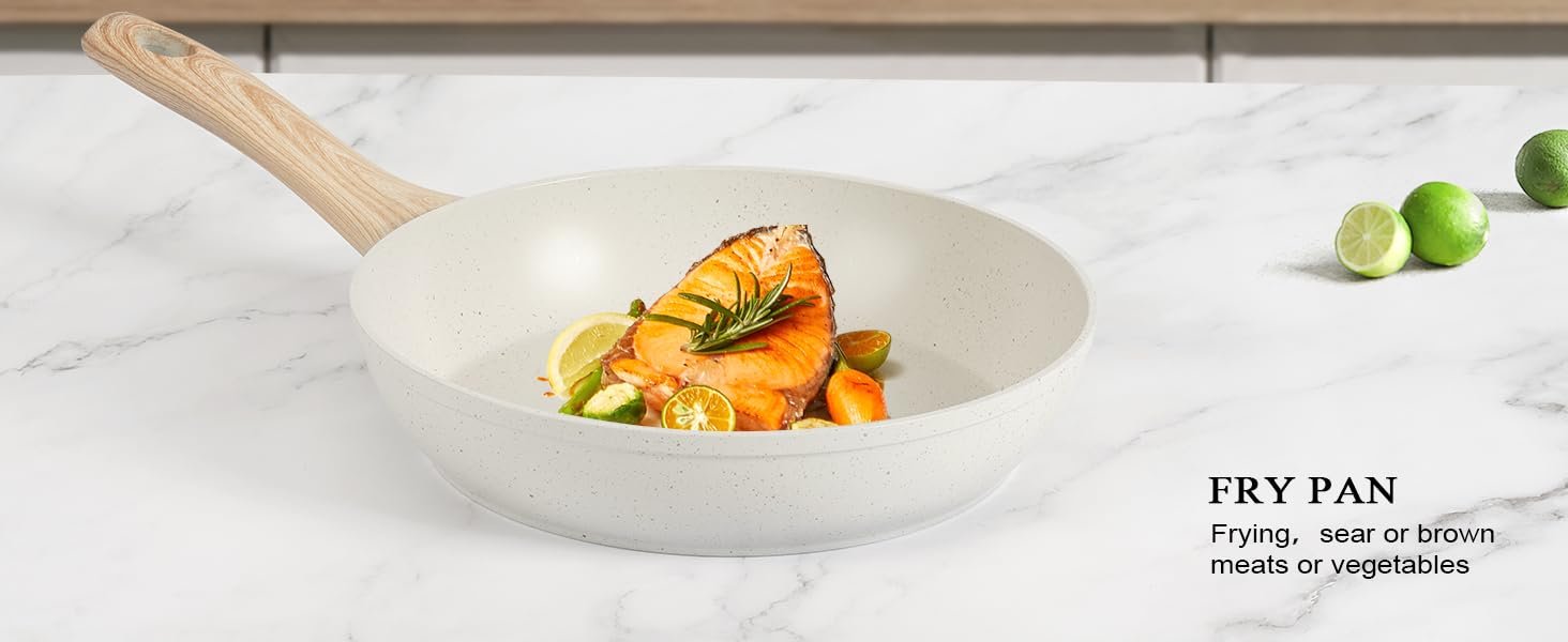 【One - Day Only】17 - Piece Non - stick Cookware Set。