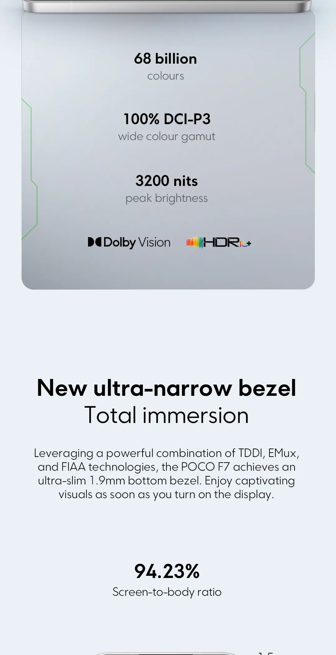 POCO F7（Promotional Product, Limited to 100 Units）