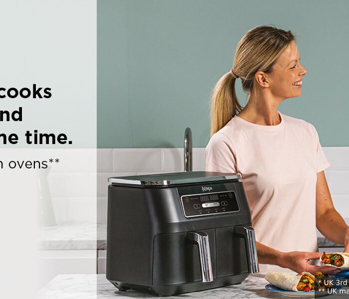 Special Promotion - Foodi Dual-Zone Digital Air Fryer, 2 Drawers, 7.6L, 4-in-1