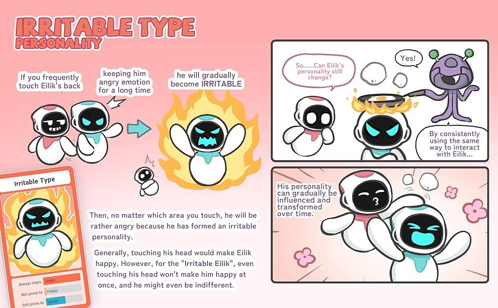 Eilik – A Cute Robotic Pet for Kids and Adults Alike