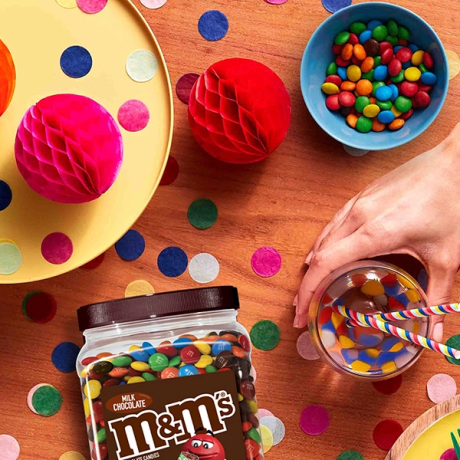 M&M'S Peanut Butter Milk Chocolate Candies, 55 oz