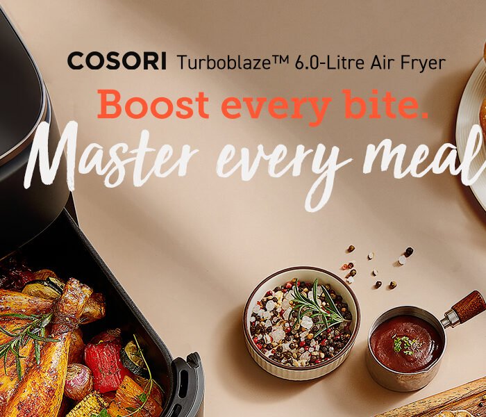 COSORI Air Fryer TurboBlaze, 6L Compact Design