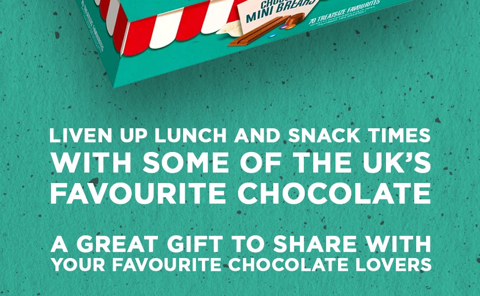 【Flash Sale】Nestlé Chocolate Mini's Selection Box, 70 Chocolate Biscuit Bars - Kit Kat, Smarties, Rolos, Milkybar, Sharing Bulk Chocolate Box