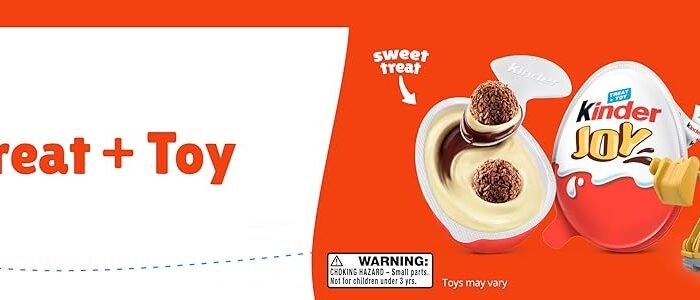 【Limited-Time Offer】Kinder Surprise Eggs, Sweet Cream Chocolate Wafers with Toys Inside, Ideal Holiday Gifts | 10.5 oz per Egg, 15-Egg Pack