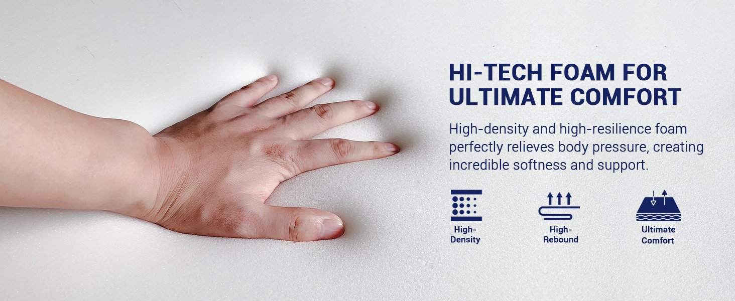 Elegear Self-Inflating Sleeping Pad, 3.18-Inch Extra-Thick Memory Foam Camping Pad with Pillow, 20-Second Quick Inflation, 4-Season Warm Camping Pad – Suitable for Camping/Travelling/Hiking/Car Use