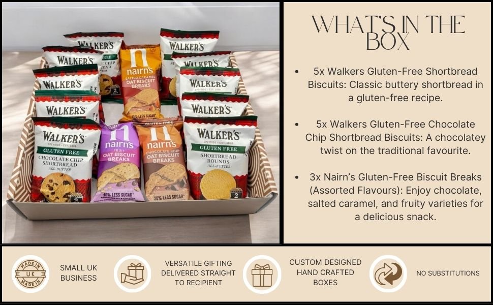 【Limited-Time Offer】Nairns Gluten-Free Chocolate Chip Cookies, Individually Packaged, 48 Pieces (3 Pieces Per Pack)