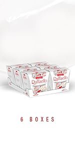 Ferrero Rocher Premium Hazelnut Milk chocolate squares. Valentine's Day Chocolate Gifts. ​10 Pieces. 3.7 oz