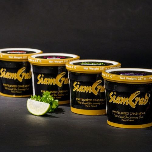 SIAM CRAB - BACKFIN CRAB MEAT (227G) | CHILLED CRAB | HALAL | WILD CAUGHT BLUE SWIMMER CRAB